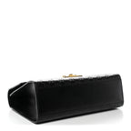 Guccissima Medium Padlock Shoulder Bag Black