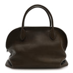Grained Saddle Calfskin Agnes Bag Truffle