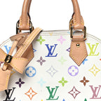 LV x TM Monogram Multicolor Alma BB White