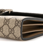 GG Supreme Monogram Mini Dionysus Chain Wallet Beige Taupe