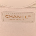 Caviar Small Studded Deauville Tote Ivory