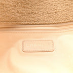 Tweed Nature Flap Dark Beige