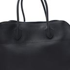Grained Calfskin Soft Margaux 17 Midnight