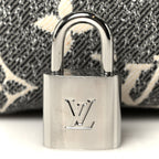 Denim Monogram Jacquard Speedy Bandouliere 25 Black
