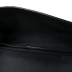 Calfskin Quilted Medium Boy Flap Black