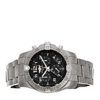 Titanium 43mm Chronospace Evo B60 Chronograph Quartz Watch Black EB6010