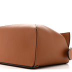 Calfskin Small Puzzle Edge Bag Tan