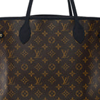 Monogram Calfskin Neo Neverfull Inside Out MM Navy
