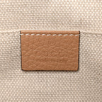 Pebbled Calfskin Small Soho Disco Bag Camelia