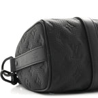 Monogram Taurillon Keepall Bandouliere 25 Black