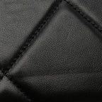 Lambskin Quilted Chanel 19 Wallet On Chain WOC Black