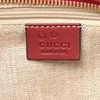 Soft Microguccissima Small Crossbody Bag Rosso