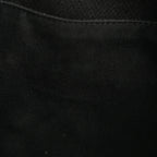 Canvas Deauville Drawstring Bucket Bag Black
