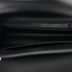 Matte Taurillon Capucines East West Mini All Black