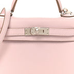 Epsom Mini Kelly Sellier 20 Mauve Pale