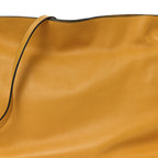 Nappa Medium Flamenco Knot Bag Mustard