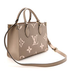 Empreinte Monogram Giant Onthego PM Tourterelle Creme