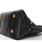 Lambskin Malletage Alma PM Black
