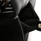 Caviar Quilted Medium Boy Flap Black