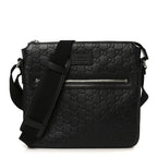 Guccissima Signature Small Messenger Bag Black