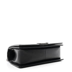 Caviar Quilted Medium Boy Flap Black