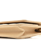 Caviar Quilted Wallet on Chain WOC Beige