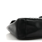 Calfskin Matelasse Large GG Marmont Shoulder Bag Black