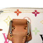 Monogram Multicolor Alma PM White
