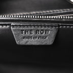 Grained Calfskin East West Bowling Bag Black