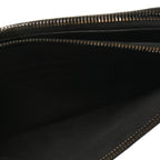 Lambskin Quilted Small Boy Clutch With Chain So Black