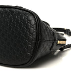 Microguccissima Mini Dome Bag Black