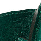 Epsom Birkin 30 Malachite