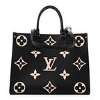 Empreinte Monogram Giant Onthego MM Black Beige