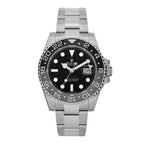 Stainless Steel 40mm Oyster Perpetual Date GMT Master II Bruce Wayne Watch Black 126710GRNR