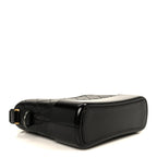 Aged Calfskin Quilted New Medium Gabrielle Hobo Black