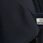 Lambskin Quilted Large Chanel 19 Flap Navy Blue