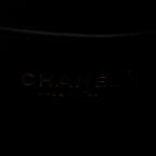 Washed Denim Quilted Small Chanel 25 Handbag Black