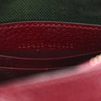 GG Supreme Monogram Textured Dollar Calfskin Small Ophidia Shoulder Bag Beige Bordeaux