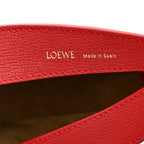 Satin Calfskin Jacquard Luna Bag Scarlet Red