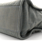 Denim Small Deauville Tote Light Blue