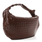 Nappa Intrecciato Small Jodie Sapele