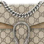 GG Supreme Monogram Mini Dionysus Shoulder Bag Taupe
