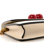 Guccissima Mini Cherry Chain Bag White