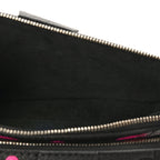 LV X YK Empreinte Multi Pochette Accessories Black Fuchsia