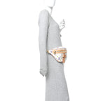 LV X TM Monogram Multicolor High Rise Bumbag White