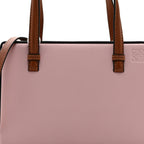 Calfskin Small Postal Bag Pastel Pink Tan