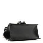 Satin Crystal GG Monogram Mini Dionysus Top Handle Bag Black