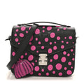 LV x YK Empreinte Monogram Giant Pochette Metis Black Fuchsia
