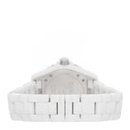 Stainless Steel Ceramic 38mm J12 Phantom Automatic Watch White