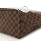 Damier Ebene Neo Neverfull MM Rose Ballerine